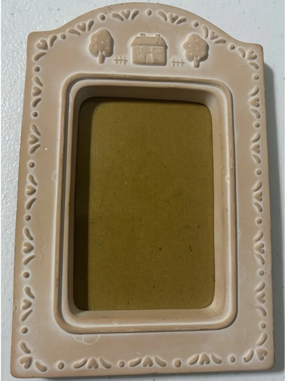 Vintage Terra Cotta Cottage Core Picture Frame 3x5 NWOT Gramma’s House